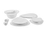 Karaca Fine Pearl Tristan 62 Parça 12 Kişilik Yemek Takımı Gold