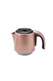 Daystar Çelik Demlikli 2 In 1 Çay Makinesi Ve Su Isıtıcı Kettle Rosegold