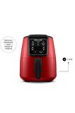 Karaca Air Pro Cook Xl 2 in 1 4 lt Yağsız Airfryer Kırmızı