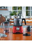 Karaca Mastermaid Power Multifunctional 10 in 1 Red Gıda Hazırlama seti