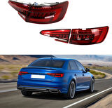 AUTOGP  Audi a4 b9 stop lambası ledli kırmızı b9.5 facelift görünüm 2016 / 2020