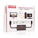 Dark DK-CB-MAC2PC MAC2PC MAC ile PC Çift Yönlü Data Aktarım Kablosu