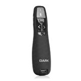 DARK DK-AC-WP07 2.4 GHz KIRMIZI LAZERLİ KABLOSUZ PRESENTER SİYA