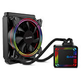 Dark DKCCW126 W126 Aqua Force 12 cm Fixed RGFB Ledli Sıvı Soğutma Sistemi