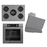Ferre FRYART Cs Serisi Gri Set ( RS038+ XE63CPR + D082)