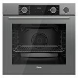 Ferre STEAMART SS Serisi Gri Set (SS038 + XE64CPR +D079 ) -75'lik Seri Kare Emaye Izgara