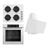Ferre STATİK CS Serisi Beyaz Set (CS206 + XE61CB +D078 )