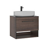 Orka Knidos 70 Cm Banyo Alt Dolabı Lavabo Dahil Navaro