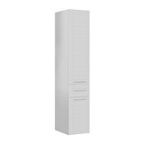 Orka Perge 35 Cm Boy Dolabı Rafli Sol Parlak beyaz Membran