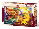 Art Portreler 1000 Parça Yetişkin Puzzle