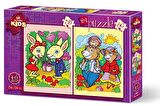 Art Yaşam 35+60 Parça Çocuk Puzzle