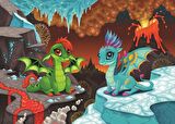 Art Hayvanlar 100 Parça Çocuk Puzzle