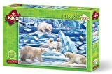 Art Puzzle Kids Kutup Ayıları 7+ Yaş Büyük Boy Puzzle 200 Parça