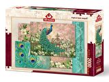 Art Hayvanlar 2000 Parça Yetişkin Puzzle