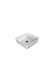 Cerastyle One Tezgah Üstü Lavabo 46*46 Cm (B.DELİKSİZ)