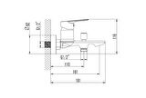 Turkuaz CeraStyle Ibiza Banyo Bataryası Krom BM0010500000011