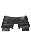 Range Rover Long Wheel Base 2013-2022 Siyah Havuzlu Dikişsiz (press) Deri Paspas