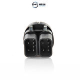 Mega Oto Market Çiftli Cam Düğmesi Anahtarı Transit V184 2006- Sonrası ile uyumlu