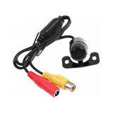 Gece Görüşlü 18.5 mm IR Geri Görüş Kamerası 12V PMX 8599 Platinum Serisi Siyah Tüm Araçlarla Uyumlu Universal