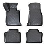 Rizline 3D Oto Paspas Siyah Renk BMW 4 Serisi F33 2013 - 2020 ile uyumlu