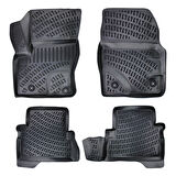 Rizline 3D Oto Paspas Siyah Renk Ford C - Max 2003 - 2010 ile uyumlu