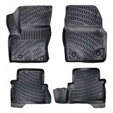 Rizline 3D Oto Paspas Siyah Renk Ford Kuga 2008 - 2012 ile uyumlu
