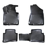 Rizline 3D Oto Paspas Siyah Renk Hyundai Tucson 2015 - 2020 ile uyumlu