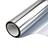 Cam Filmi Aynalı Gümüş Silver 50 Cm X 6 Metre Ev ve Ofis Camları Uyumlu STD-CF-SLV
