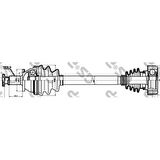 Vag On Aks Sol Cordoba İbiza Fabıa Polo 1,2 / 1,4 16v / 1,9sdi 99>07 - Gsp 203063