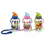 Renga Kral Şakir Desenli Pipetli Tritan Matara 500 Ml Yeşil