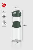 Renga Saga Silikon Detaylı 730 ml Tritan Matara 911033 Yeşil