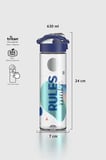 Renga Saga Desenli 630 ml Tritan Matara 912057 Mavi