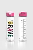 Renga Juno Brave Desen 630 ml Tritan Matara 912088 Fuşya-Pudra