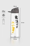 Renga Lidya Free Mind Desen 730 ml Tritan Matara 912035 Füme