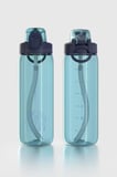 Renga Wave Duplo 630 ml Opsiyonel Pipetli Tritan Matara 912176 Mavi
