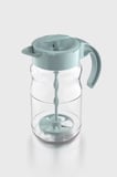 Renga Spiro 1700 ml Turkuaz Kapaklı Cam Karıştırma Sürahisi 111030