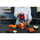 Tefal Masterchop Powelix Maxi XXL 500 W 4 Bıçaklı Doğrayıcı Kırmızı