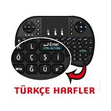 Technow Işıklı Kablosuz Mouse Özellikli Mini Türkçe Tv Uyumlu  Klavye