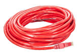 FLAXES FNK-615K 15M CAT6 KABLO KIRMIZI 15 METRE CAT6 PATCH NETWORK KABLOSU 23AVG