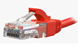 FLAXES FNK-615K 15M CAT6 KABLO KIRMIZI 15 METRE CAT6 PATCH NETWORK KABLOSU 23AVG