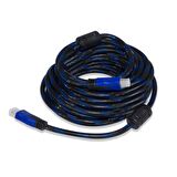QPORT Q-HDMI10 10M HDMI KABLO,ALTIN UÇLU 1,4V ÖRGÜLÜ 10 METRE HDMI KABLO