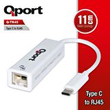 QPORT Q-TR45 TYPE-C =>RJ45 G.BIT NETWORK ÇEVİRİCİ (Q-TR45)