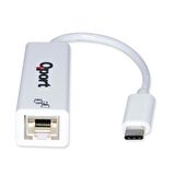 QPORT Q-TR45 TYPE-C =>RJ45 G.BIT NETWORK ÇEVİRİCİ (Q-TR45)