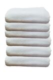 6Lı Paket Boya Tutmayan Mikrofiber El Yüz Spor Kuaför Havlusu 50X90 Cm