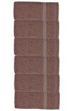 6 lı %100 Pamuk Mutfak Havlusu Takımı 30X30 Cm Düz Renk