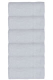 6 lı %100 Pamuk Mutfak Havlusu Takımı 30X30 Cm Düz Renk