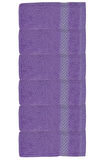 6 lı %100 Pamuk Mutfak Havlusu Takımı 30X30 Cm Düz Renk