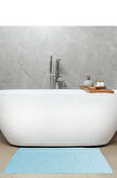 Mira Home Ayak İzli Banyo Havlusu % 100 Pamuk Yumuşak Ayak Havlusu 50x70 Cm