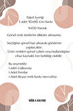 3 lü Renkli El Yüz Havlu Seti %100 Pamuklu Natural Harmony