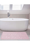 Mira Home Büyük Banyo Ayak Havlusu % 100 Pamuk Desenli 50x100 Cm Soft